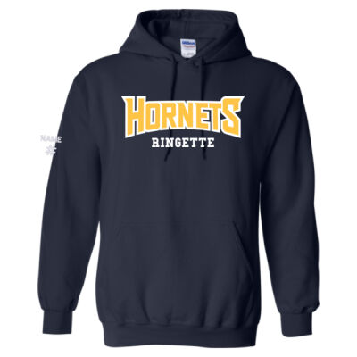 Gildan Unisex Hornets Twill Hoodie Thumbnail
